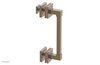 JOLIE - 8" Single Sided Shower Pull with "Pink" Accents 222S-92-08
