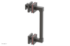 JOLIE - 8" Single Sided Shower Pull with "Pink" Accents 222S-92-08