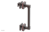 JOLIE - 8" Single Sided Shower Pull with "Pink" Accents 222S-92-08