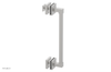 JOLIE - 12" Single Sided Shower Pull with "Black" Accents 222S-92-12