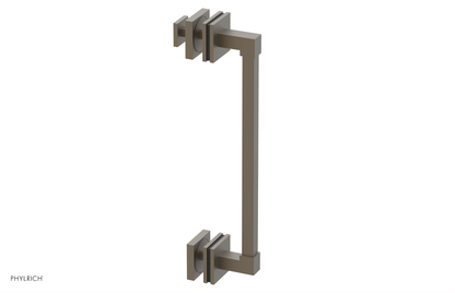 JOLIE - 12" Single Sided Shower Pull with "Black" Accents 222S-92-12