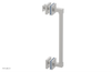 JOLIE - 12" Single Sided Shower Pull with "Light Blue" Accents 222S-92-12