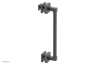 JOLIE - 12" Single Sided Shower Pull with "Light Blue" Accents 222S-92-12