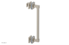JOLIE - 12" Single Sided Shower Pull with "Light Blue" Accents 222S-92-12