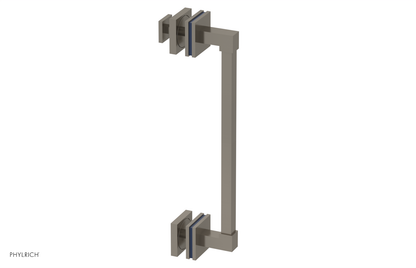 JOLIE - 12" Single Sided Shower Pull with "Navy Blue" Accents 222S-92-12