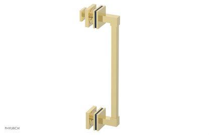 JOLIE - 12" Single Sided Shower Pull with "Navy Blue" Accents 222S-92-12