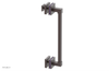 JOLIE - 12" Single Sided Shower Pull with "Purple" Accents 222S-92-12