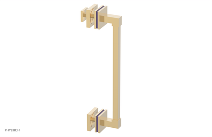 JOLIE - 12" Single Sided Shower Pull with "Purple" Accents 222S-92-12