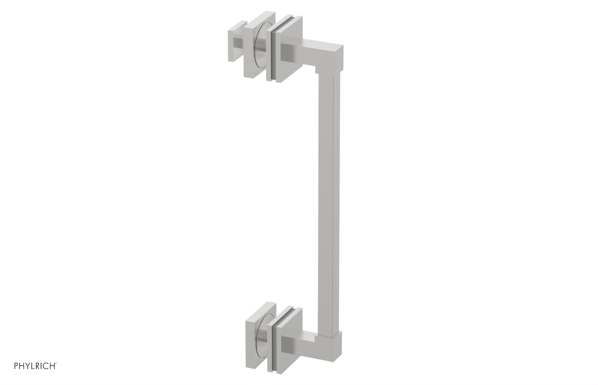 JOLIE - 12" Single Sided Shower Pull with "Grey" Accents 222S-92-12