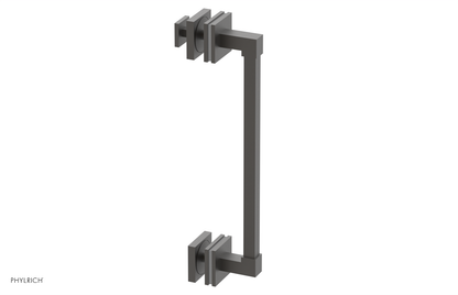 JOLIE - 12" Single Sided Shower Pull with "Grey" Accents 222S-92-12