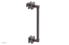 JOLIE - 12" Single Sided Shower Pull with "Grey" Accents 222S-92-12