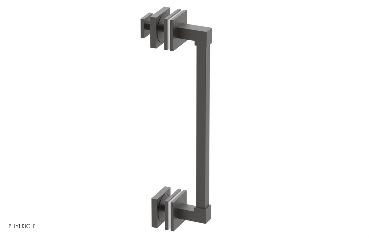 JOLIE - 12" Single Sided Shower Pull with "White" Accents 222S-92-12
