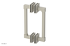 JOLIE - 8" Double Sided Shower Pull with "Black" Accents 222S-93-08