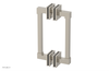 JOLIE - 8" Double Sided Shower Pull with "Black" Accents 222S-93-08
