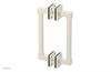 JOLIE - 8" Double Sided Shower Pull with "Black" Accents 222S-93-08
