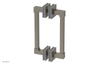 JOLIE - 8" Double Sided Shower Pull with "Light Blue" Accents 222S-93-08