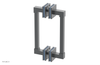 JOLIE - 8" Double Sided Shower Pull with "Light Blue" Accents 222S-93-08