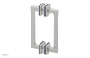 JOLIE - 8" Double Sided Shower Pull with "Navy Blue" Accents 222S-93-08