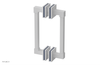JOLIE - 8" Double Sided Shower Pull with "Navy Blue" Accents 222S-93-08
