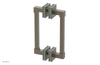 JOLIE - 8" Double Sided Shower Pull with "Turqoise" Accents 222S-93-08