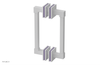 JOLIE - 8" Double Sided Shower Pull with "Purple" Accents 222S-93-08