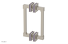 JOLIE - 8" Double Sided Shower Pull with "Purple" Accents 222S-93-08