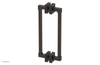 JOLIE - 12" Double Sided Shower Pull with "Black" Accents 222S-93-12