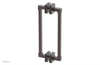 JOLIE - 12" Double Sided Shower Pull with "Black" Accents 222S-93-12