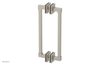 JOLIE - 12" Double Sided Shower Pull with "Black" Accents 222S-93-12