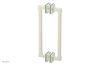 JOLIE - 12" Double Sided Shower Pull with "Turqoise" Accents 222S-93-12