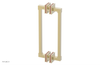 JOLIE - 12" Double Sided Shower Pull with "Pink" Accents 222S-93-12