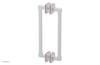 JOLIE - 12" Double Sided Shower Pull with "Pink" Accents 222S-93-12