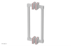 JOLIE - 12" Double Sided Shower Pull with "Pink" Accents 222S-93-12