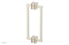 JOLIE - 12" Double Sided Shower Pull with "Pink" Accents 222S-93-12