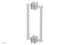 JOLIE - 12" Double Sided Shower Pull with "Purple" Accents 222S-93-12
