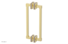JOLIE - 12" Double Sided Shower Pull with "Purple" Accents 222S-93-12
