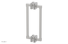 JOLIE - 12" Double Sided Shower Pull with "Grey" Accents 222S-93-12