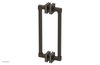 JOLIE - 12" Double Sided Shower Pull with "Grey" Accents 222S-93-12