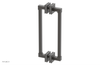 JOLIE - 12" Double Sided Shower Pull with "Grey" Accents 222S-93-12