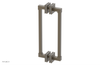 JOLIE - 12" Double Sided Shower Pull with "Grey" Accents 222S-93-12