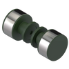 Rubinet Shower Door Knob (set) Green Envy
