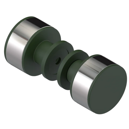 Rubinet Shower Door Knob (set) Green Envy
