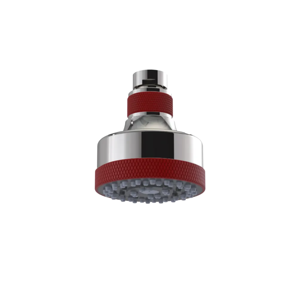 Rubinet 3 FUNCTION SHOWER HEAD Polished Nickel