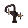 Rubinet Single Hole Dual Handle Lav. Set. (less drain) Oil Rubbed Bronze