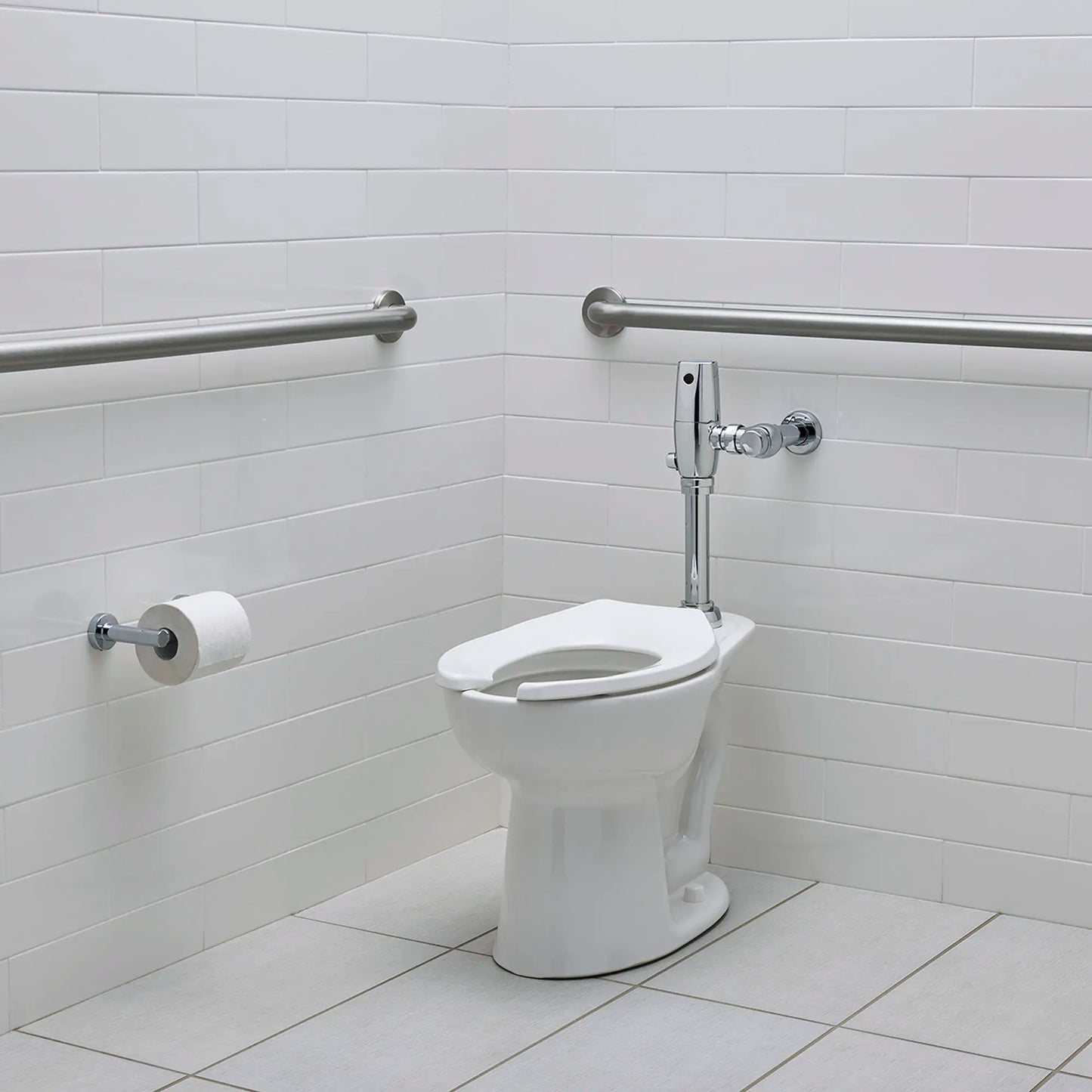 American Standard Ultima Selectronic Touchless Toilet Flush Valve, Piston-Type, PWRX, 1.28 gpf/4.8 Lpf