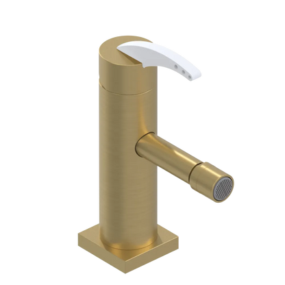 Rubinet Single Control Bidet Fitting (less drain) Satin Gold