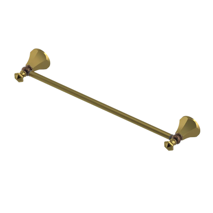 Rubinet Towel Bar 24" Antique Brass Matt