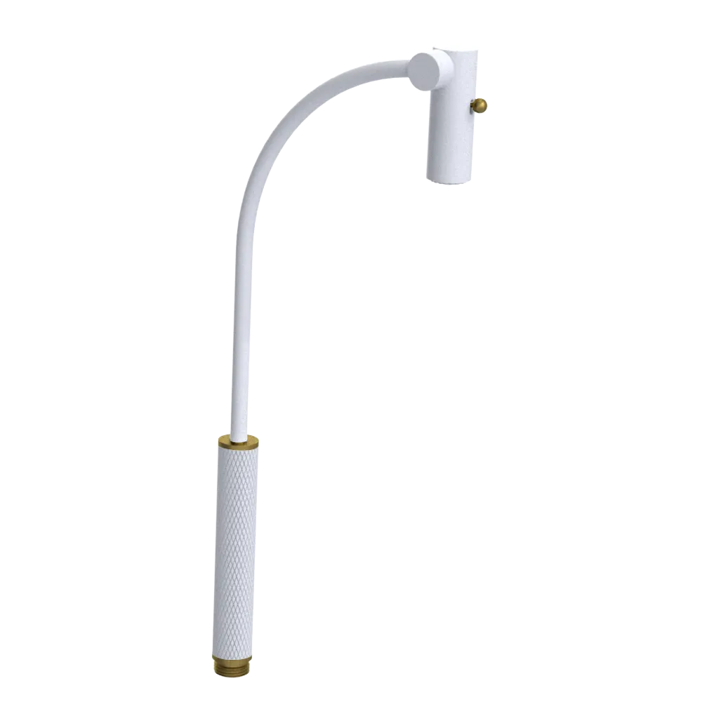 Rubinet Hand Held Shower Bidet Only White
