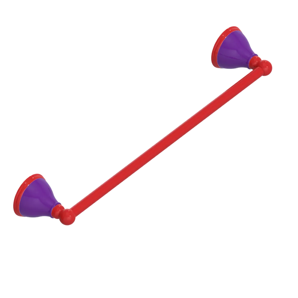 Rubinet Towel Bar 18" Red