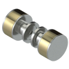 Rubinet Shower Door Knob (set) Satin Nickel